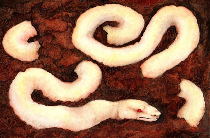 wyrm in the dirt (finished scan)