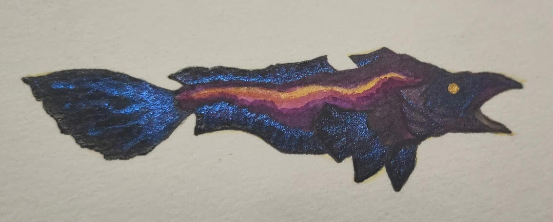 very tiny fish