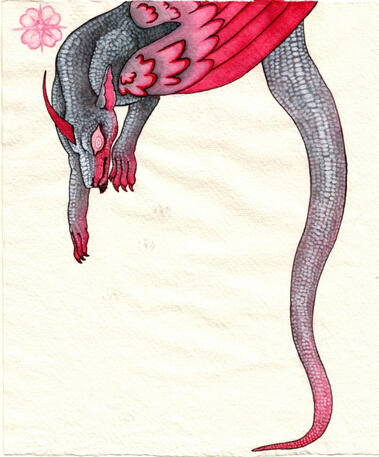The Devil blank card design