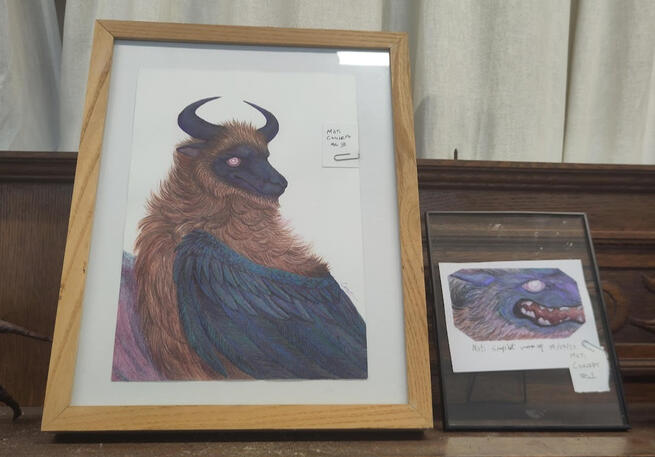 Framed + size comparison